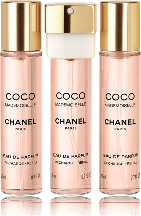 chanel coco mademoiselle twist and spray eau de parfum|chanel coco mademoiselle refill 20ml.